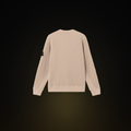 Stone Island Organic Cotton Waffle Fleece Sweatshirt – Desert Beige